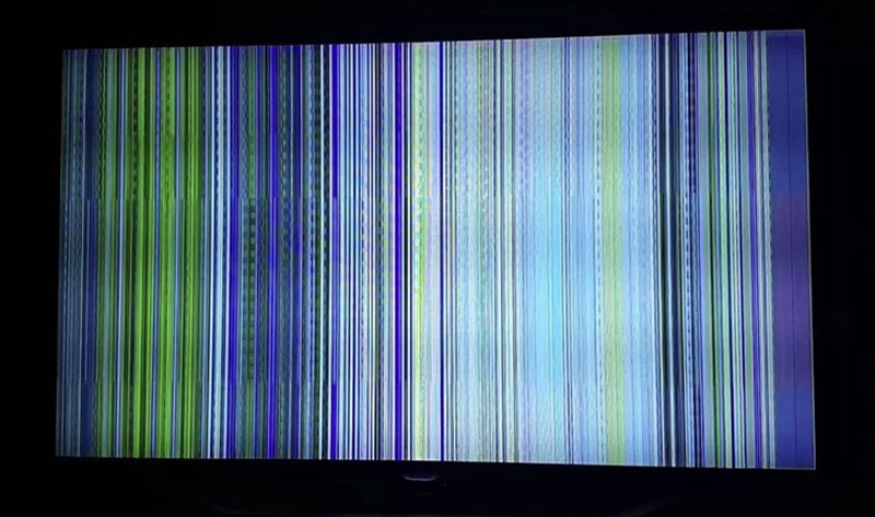 màn hình tivi sony bị lỗi