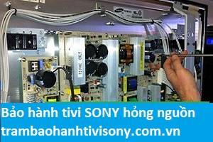 BH TV SONY tại nhà ở Hà Nội bị lỗi nguồn điện