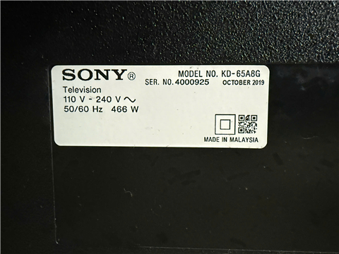 Cách Kiểm Tra Model Tivi Sony Chính Xác Nhất
