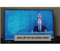 Tivi Sony Bị Chồng Hình