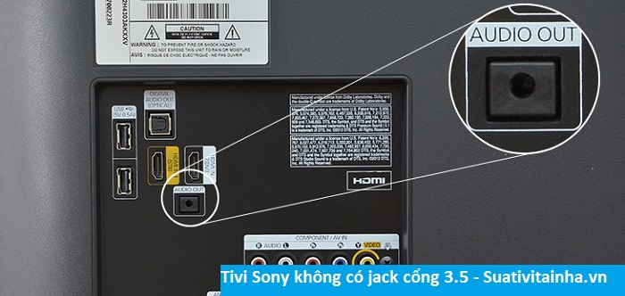 Cách kết nối tivi Sony với loa qua jack cắm 3.5 nhanh chóng, đơn giản
