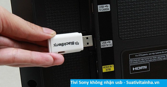 Tivi Sony không nhận USB – Cách khắc phục tivi không nhận USB nhanh chóng