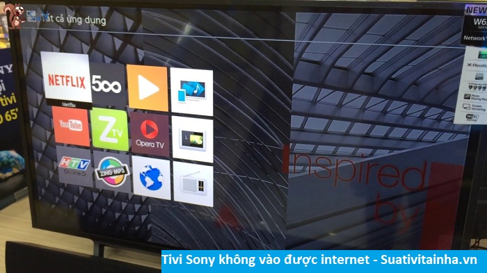 Cách sửa tivi Sony không vào được internet hiệu quả nhất